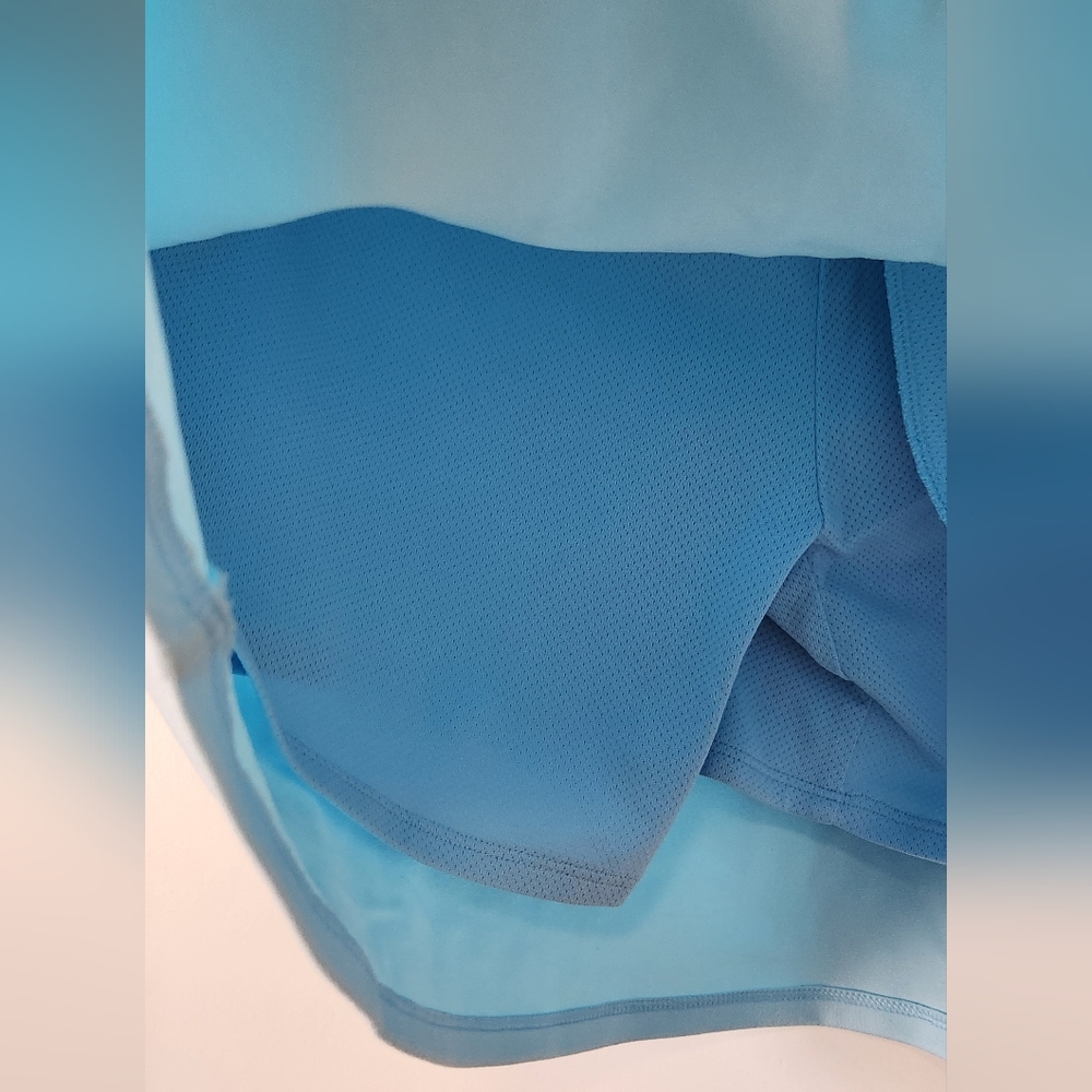 Adidas Light Blue Golf Skirt/Skort - Picture 4 of 6